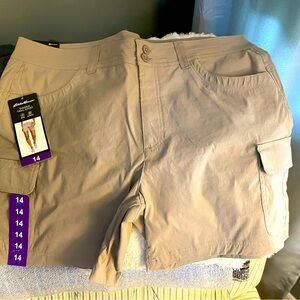 NWT Eddie Bauer summer trail shorts